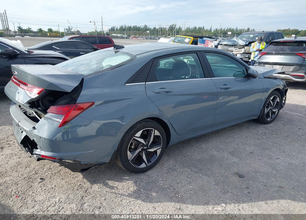 2022 HYUNDAI ELANTRA LIMITED VIN: KMHLP4AG1NU366993