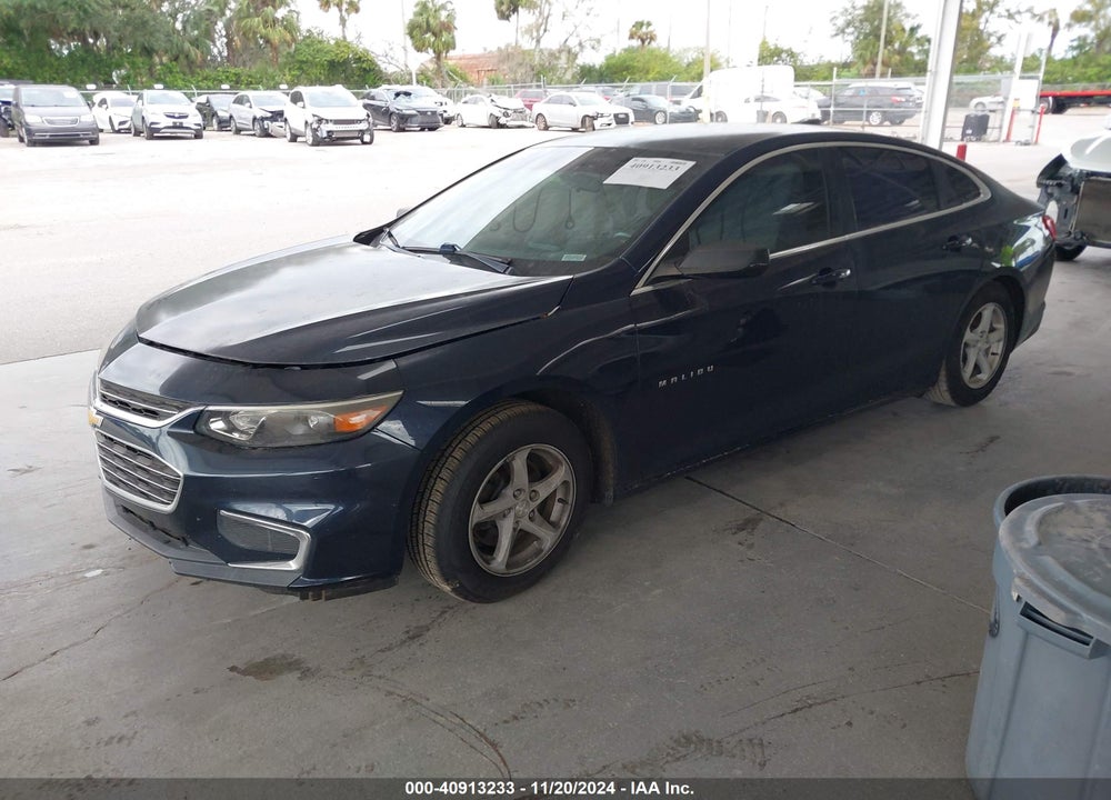 2017 CHEVROLET MALIBU LS VIN: 1G1ZB5ST1HF133163