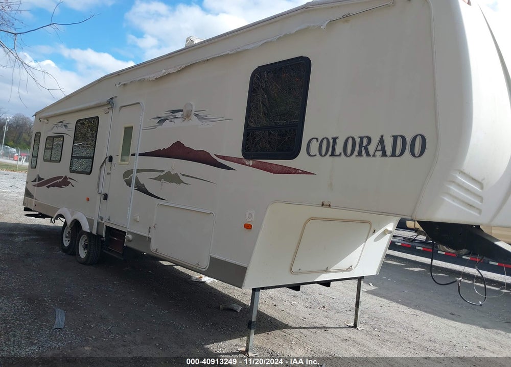 2006 COLORADO 5TH WHEEL VIN: 47CFCRS2X6C652733