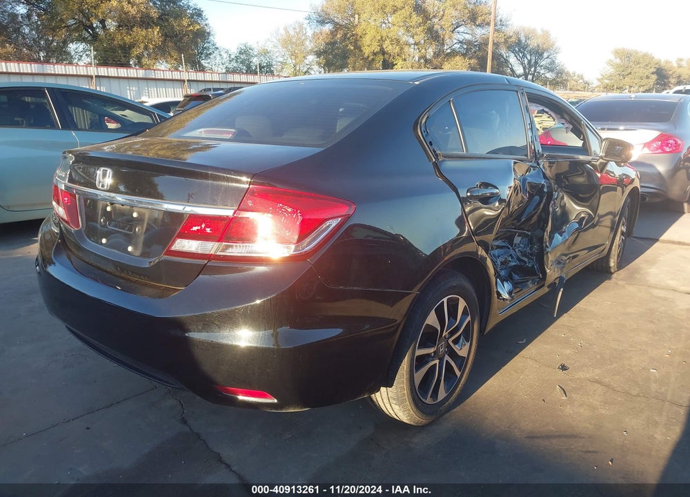 2014 HONDA CIVIC EX VIN: 19XFB2F82EE007446