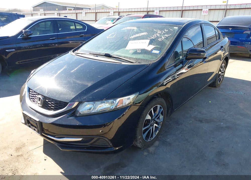 2014 HONDA CIVIC EX VIN: 19XFB2F82EE007446
