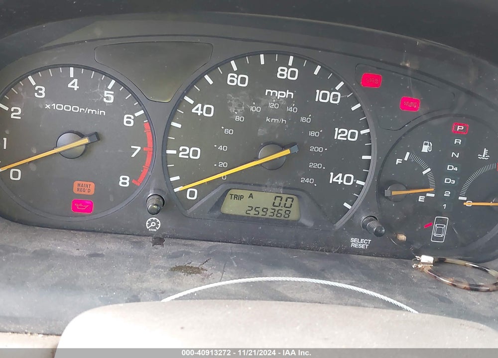 1999 HONDA ACCORD LX V6 VIN: 1HGCG1645XA026804