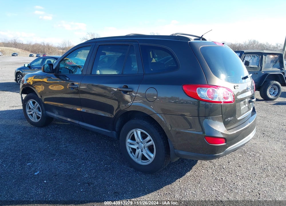 2011 HYUNDAI SANTA FE GLS VIN: 5XYZGDAB1BG011158