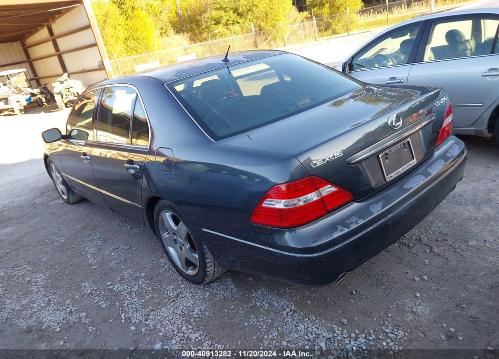 2005 LEXUS LS 430 VIN: JTHBN36F955007867