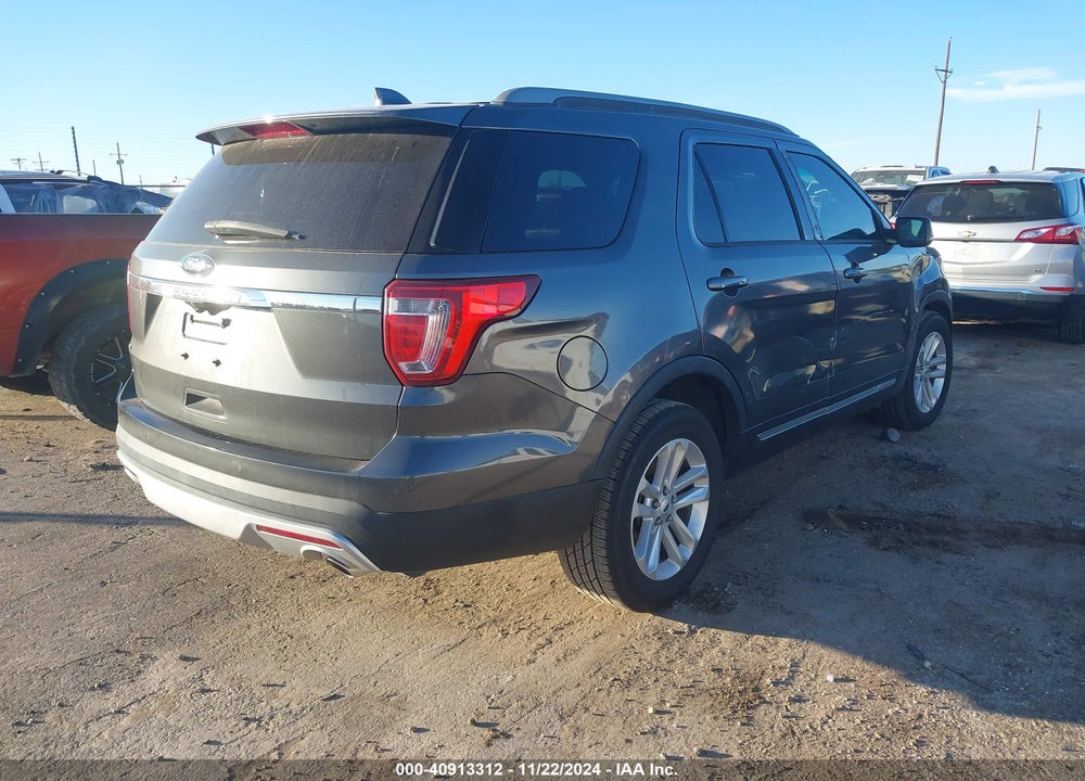 2017 FORD EXPLORER XLT VIN: 1FM5K7D89HGA68711