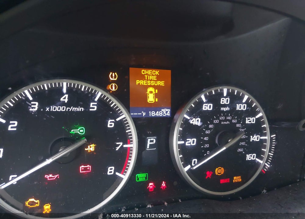 2013 ACURA RDX VIN: 5J8TB3H57DL010894