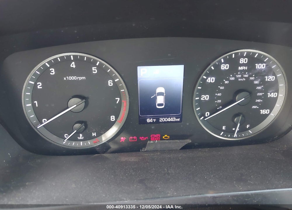 2017 HYUNDAI SONATA SE VIN: 5NPE24AF5HH574179