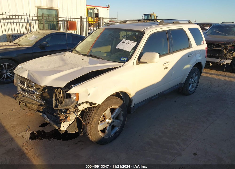 2012 FORD ESCAPE LIMITED VIN: 1FMCU9EGXCKB29377