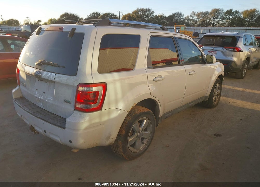 2012 FORD ESCAPE LIMITED VIN: 1FMCU9EGXCKB29377