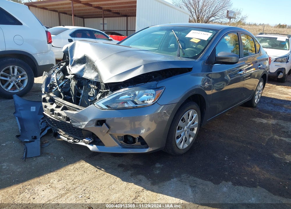 2019 NISSAN SENTRA S VIN: 3N1AB7AP4KY444593