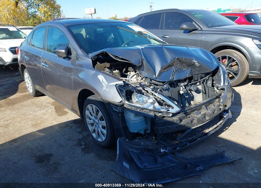 2019 NISSAN SENTRA S VIN: 3N1AB7AP4KY444593