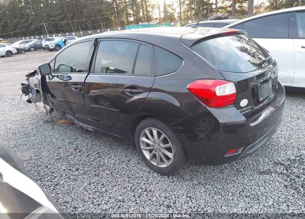 2012 SUBARU IMPREZA VIN: JF1GPAC6XCG221901
