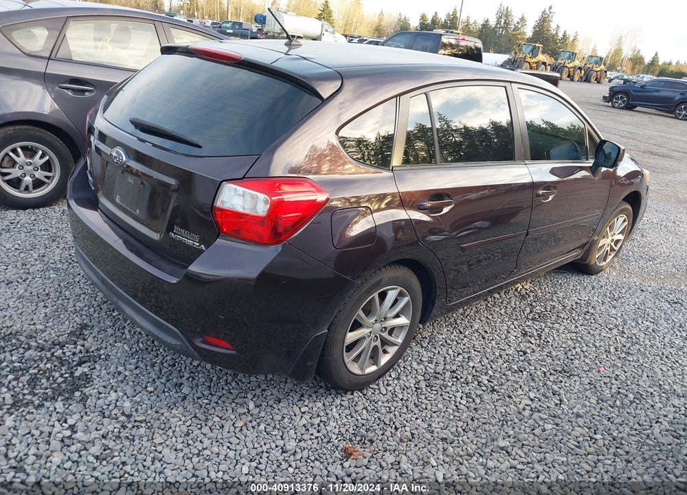 2012 SUBARU IMPREZA VIN: JF1GPAC6XCG221901