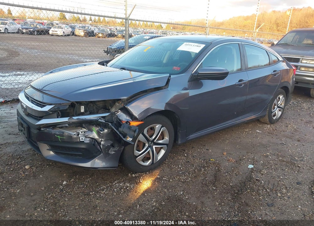 2016 HONDA CIVIC LX VIN: 19XFC2F55GE023940