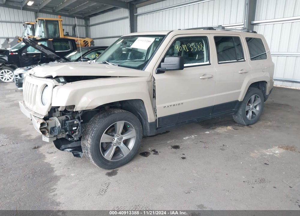 2017 JEEP PATRIOT HIGH ALTITUDE 4X4 VIN: 1C4NJRFB6HD107221