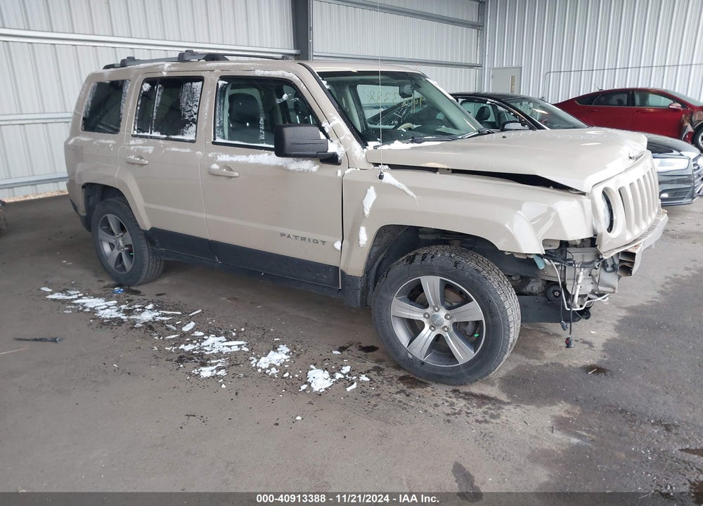2017 JEEP PATRIOT HIGH ALTITUDE 4X4 VIN: 1C4NJRFB6HD107221