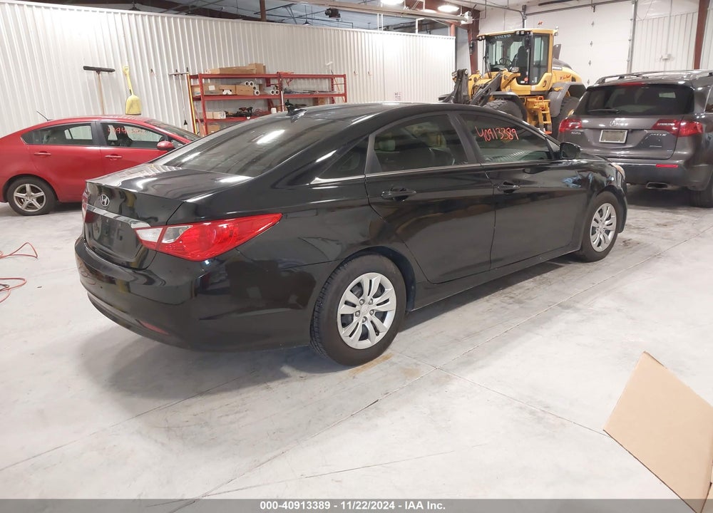 2012 HYUNDAI SONATA GLS VIN: 5NPEB4ACXCH332504