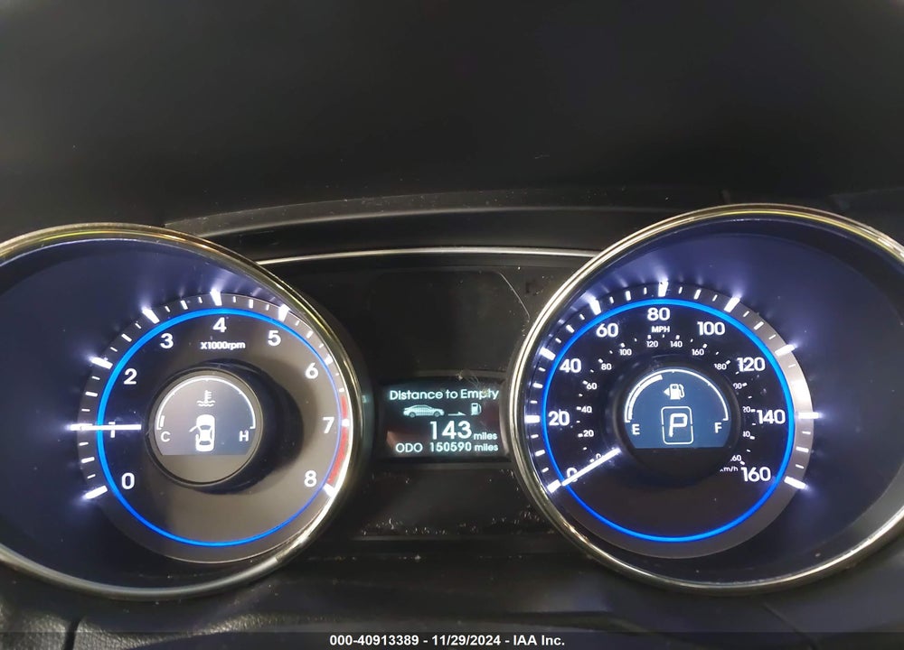 2012 HYUNDAI SONATA GLS VIN: 5NPEB4ACXCH332504
