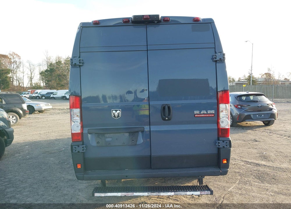 2019 RAM PROMASTER 3500 CARGO VAN HIGH ROOF 159 WB EXT VIN: 3C6URVJG5KE543720