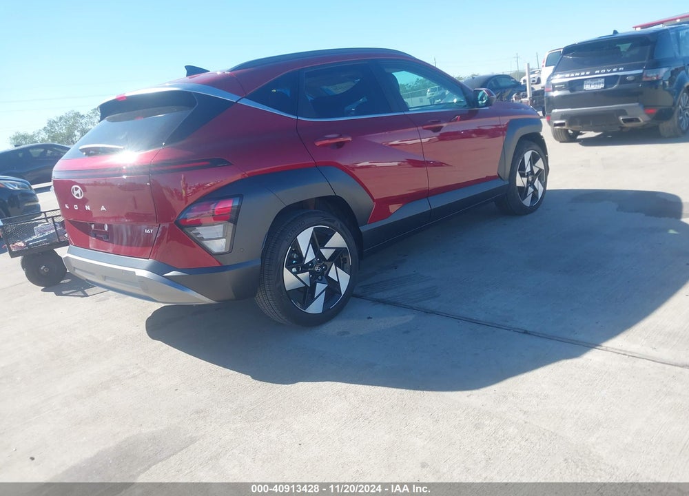2024 HYUNDAI KONA LIMITED VIN: KM8HE3A3XRU062537