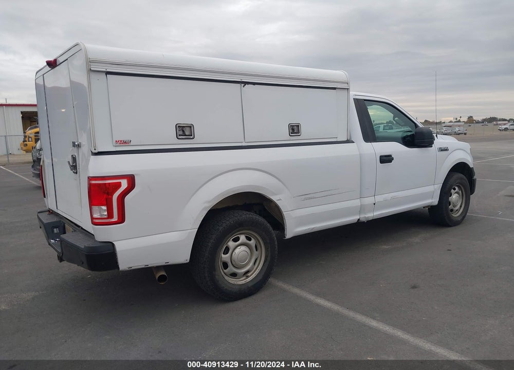 2017 FORD F-150 XL VIN: 1FTMF1EFXHKD47595