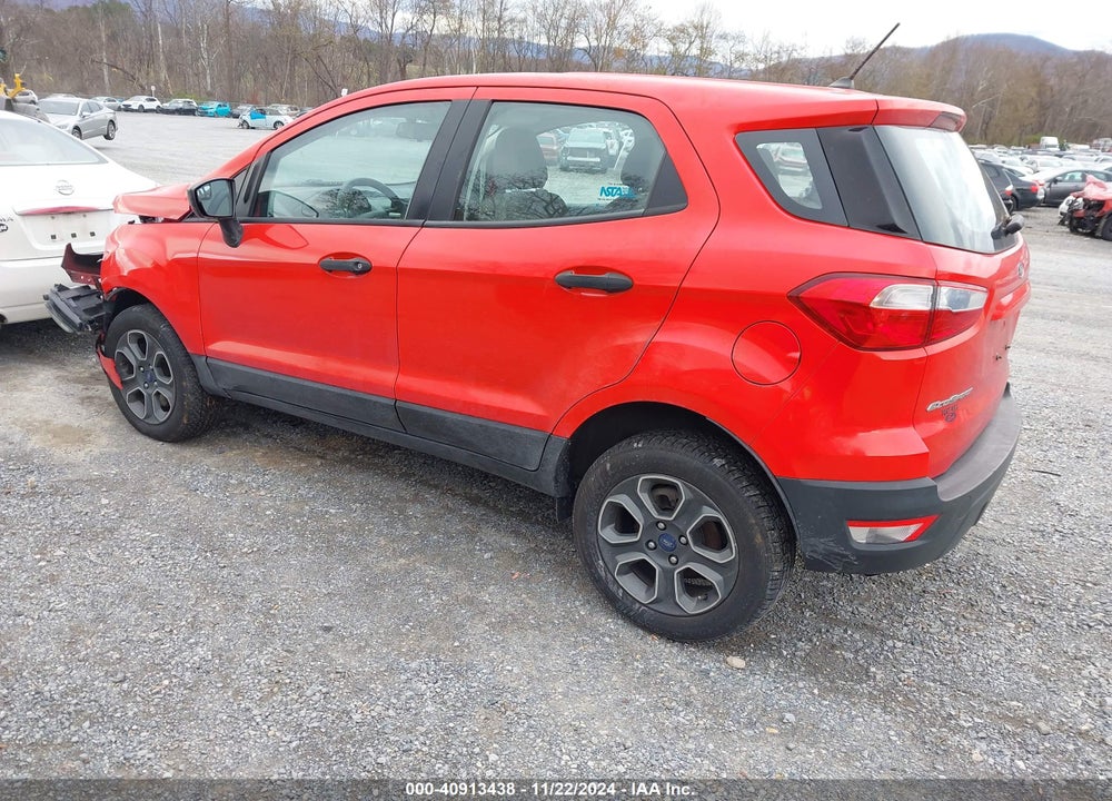 2018 FORD ECOSPORT S VIN: MAJ6P1SLXJC218150
