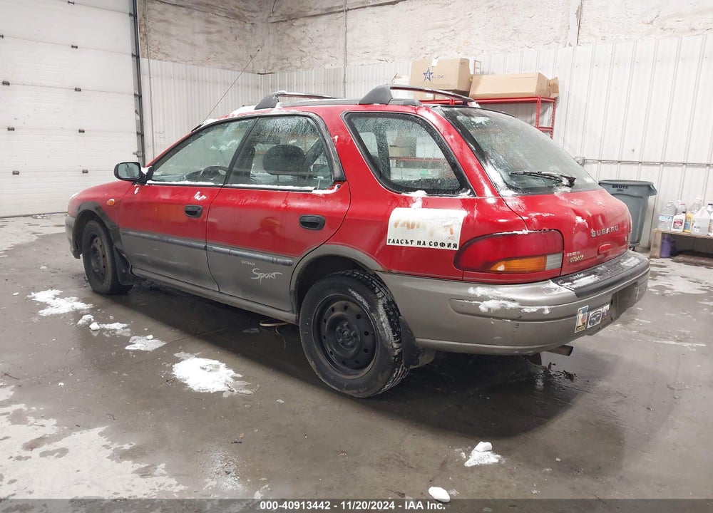 1999 SUBARU IMPREZA OUTBACK SPORT VIN: JF1GF4851XH802563