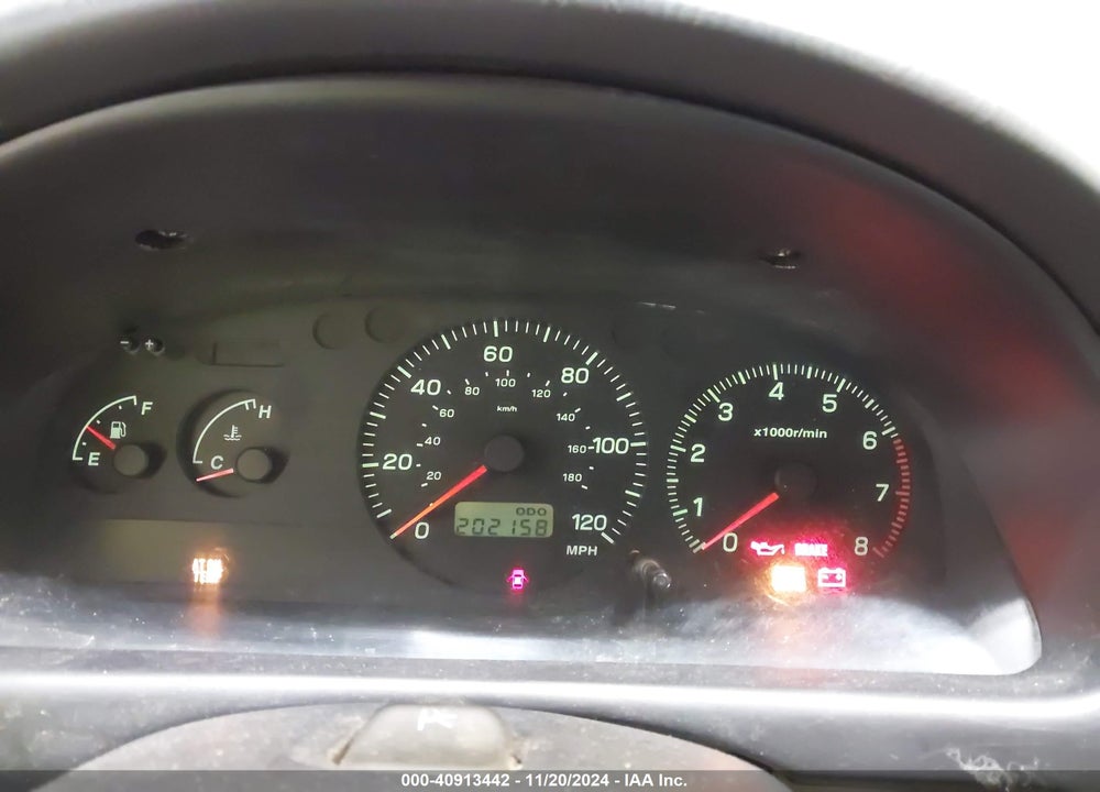 1999 SUBARU IMPREZA OUTBACK SPORT VIN: JF1GF4851XH802563