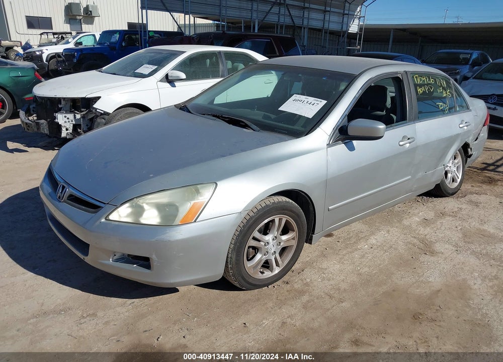 2007 HONDA ACCORD 2.4 SE VIN: 1HGCM56307A197385