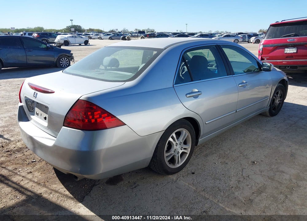 2007 HONDA ACCORD 2.4 SE VIN: 1HGCM56307A197385