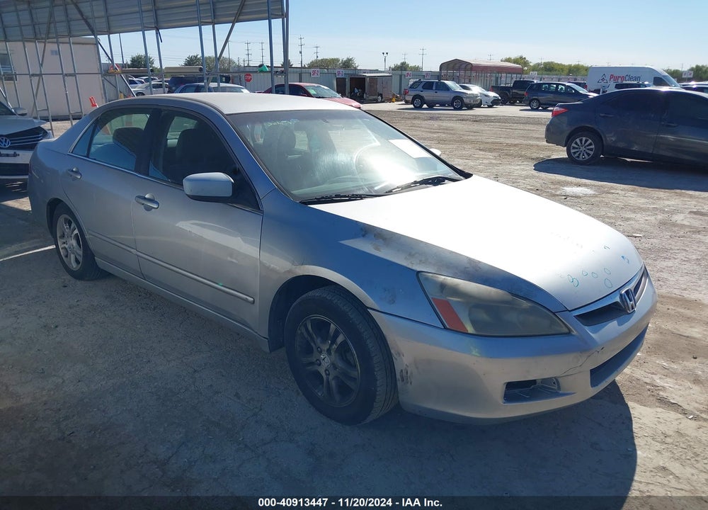 2007 HONDA ACCORD 2.4 SE VIN: 1HGCM56307A197385