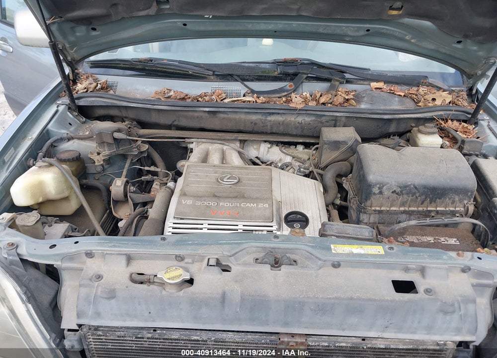 2000 LEXUS RX 300 VIN: JT6GF10U2Y0075016