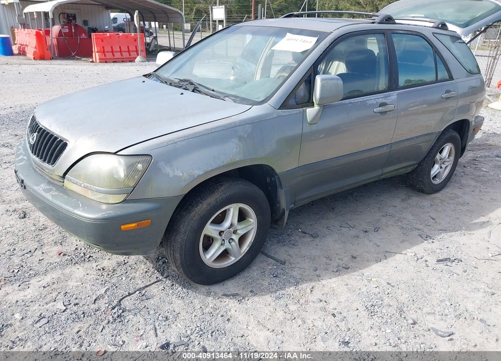 2000 LEXUS RX 300 VIN: JT6GF10U2Y0075016
