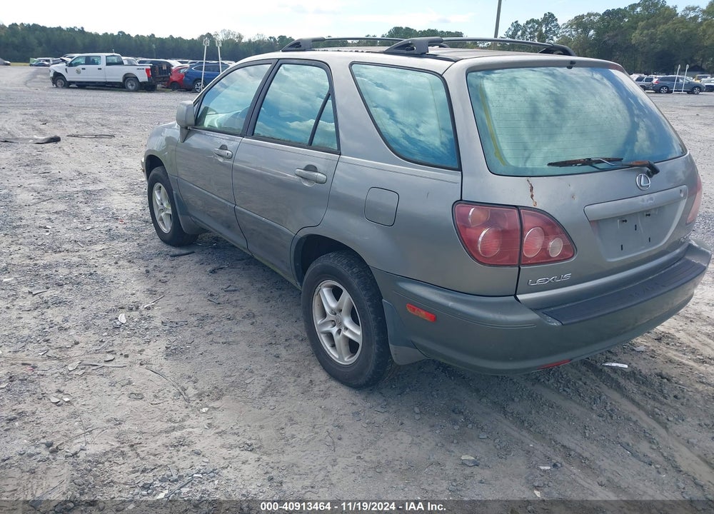 2000 LEXUS RX 300 VIN: JT6GF10U2Y0075016