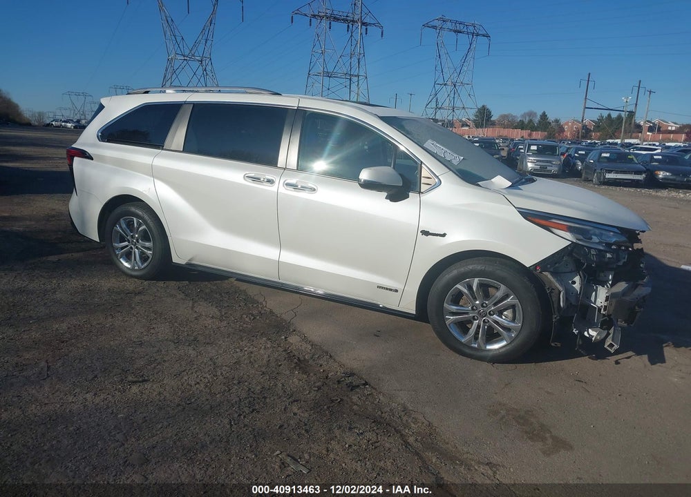 2021 TOYOTA SIENNA PLATINUM VIN: 5TDESKFC3MS006195
