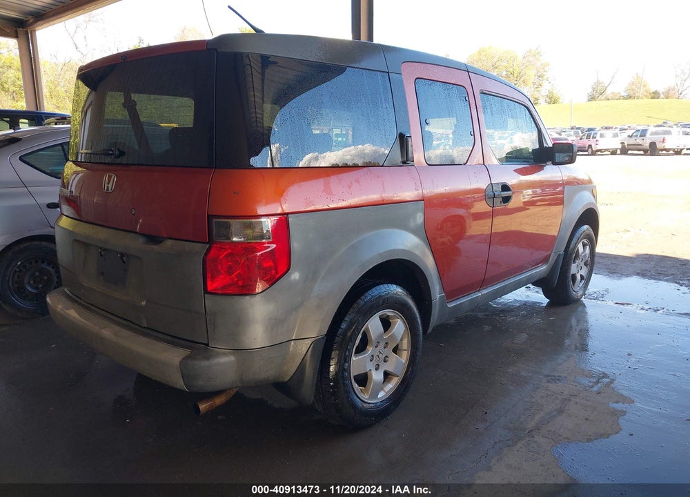 2004 HONDA ELEMENT LX VIN: 5J6YH17324L008066
