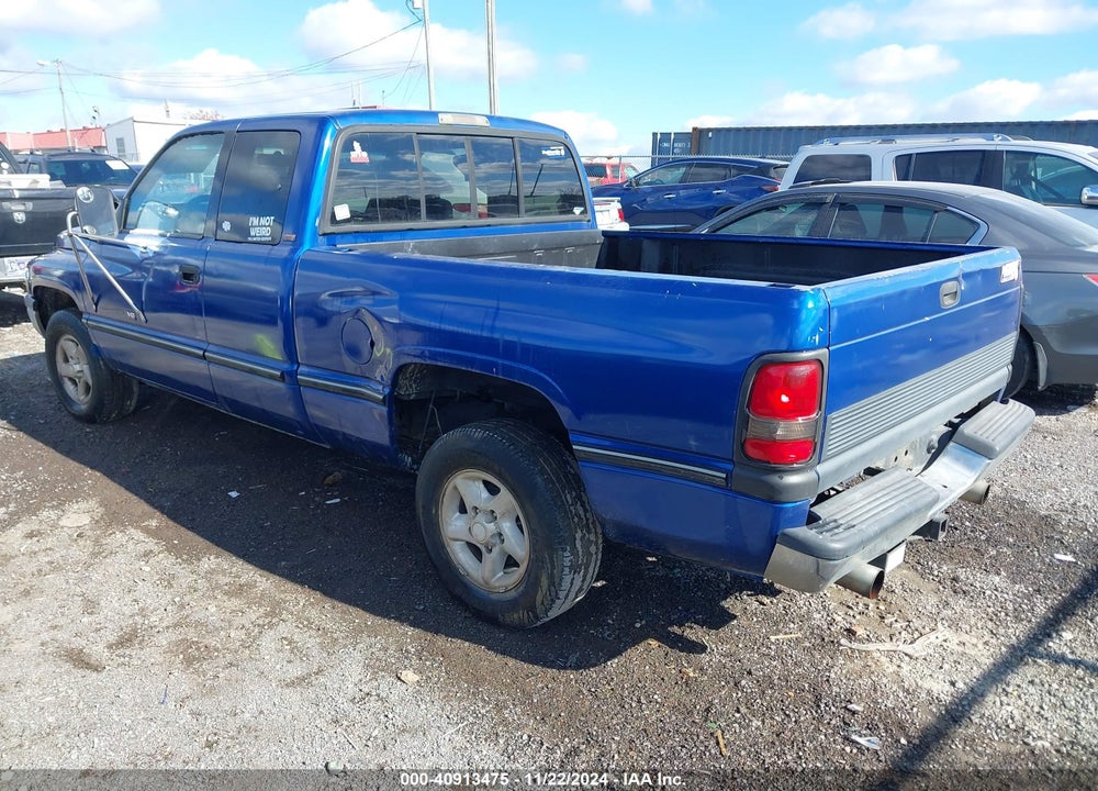 1997 DODGE RAM 1500 ST VIN: 1B7HC13Y8VJ592167