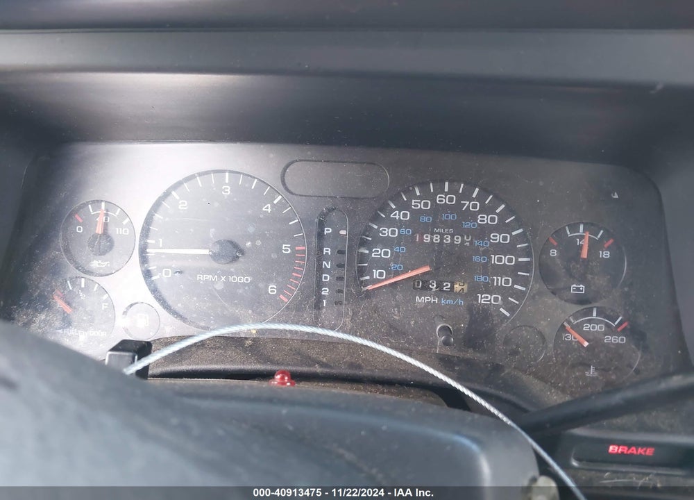 1997 DODGE RAM 1500 ST VIN: 1B7HC13Y8VJ592167