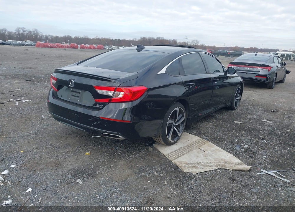 2021 HONDA ACCORD SPORT 2.0T VIN: 1HGCV2F35MA026316