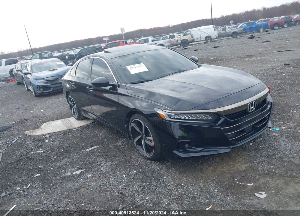 2021 HONDA ACCORD SPORT 2.0T VIN: 1HGCV2F35MA026316
