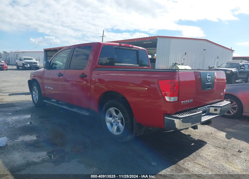 2007 NISSAN TITAN XE VIN: 1N6BA07A47N246256