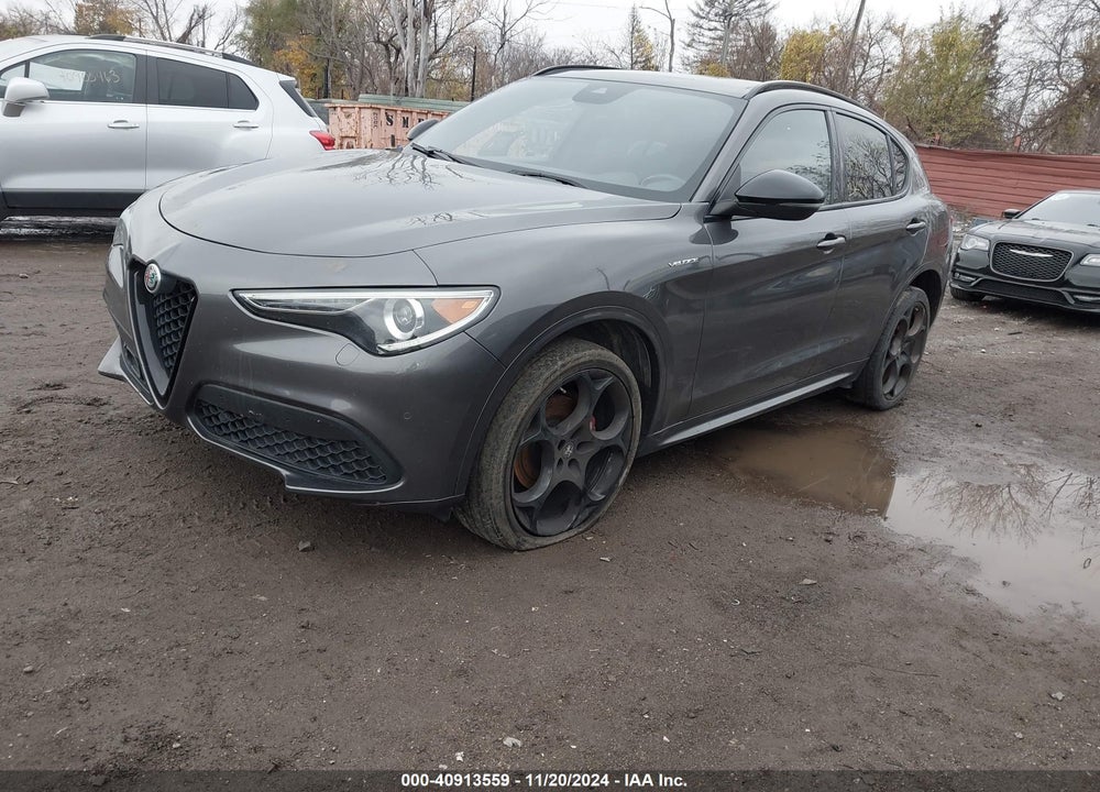 2022 ALFA ROMEO STELVIO VELOCE TI AWD VIN: ZASPAKBN7N7D38601