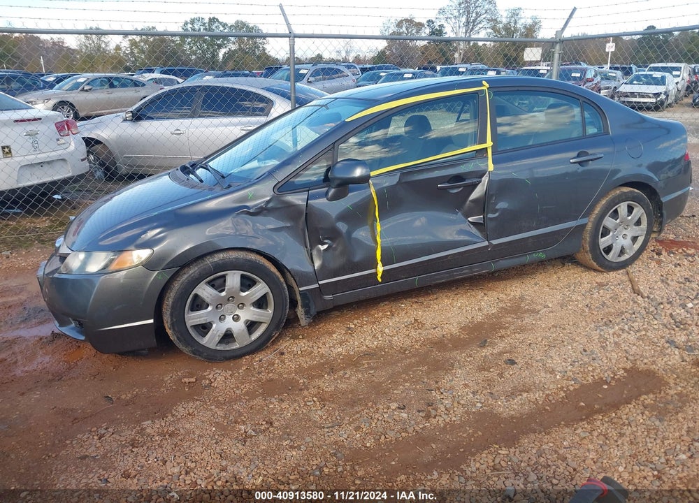 2009 HONDA CIVIC LX VIN: 2HGFA16519H341711
