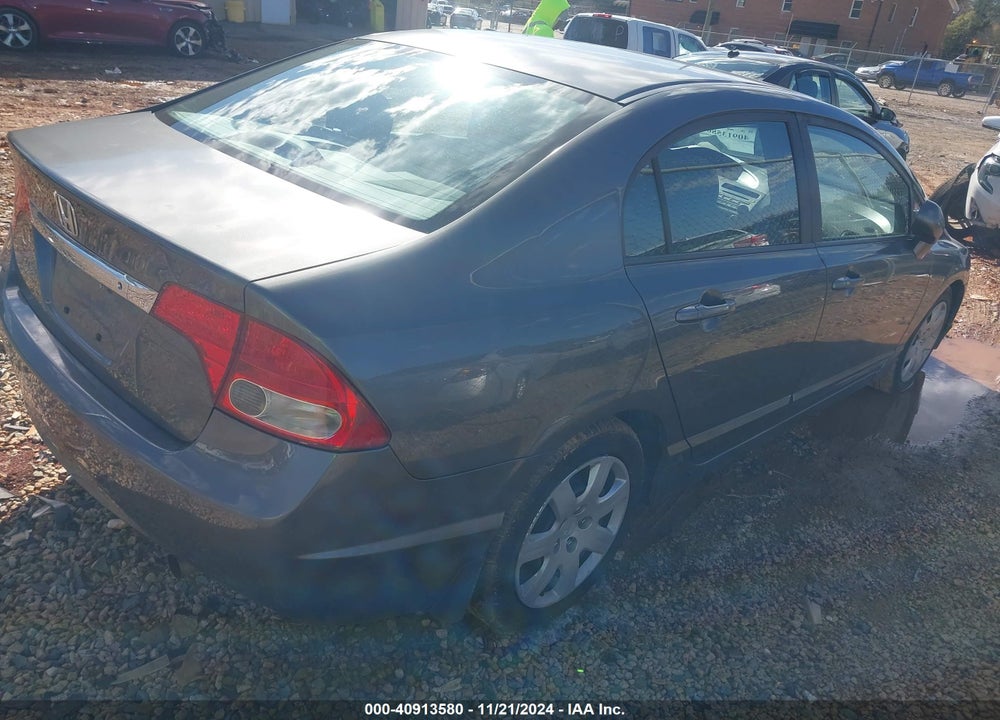 2009 HONDA CIVIC LX VIN: 2HGFA16519H341711