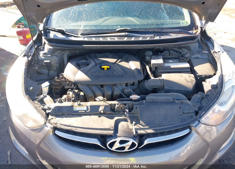 2012 HYUNDAI ELANTRA LIMITED VIN: 5NPDH4AE2CH113337
