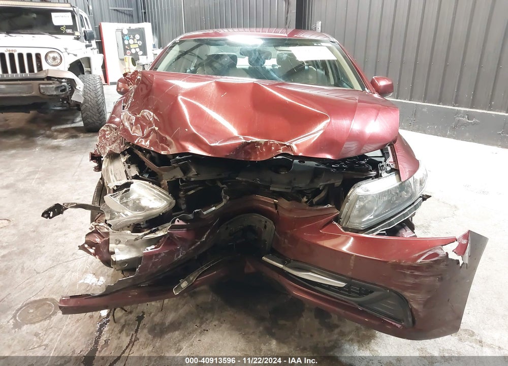 2013 HONDA CIVIC LX VIN: 19XFB2F56DE280801