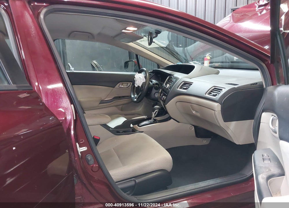 2013 HONDA CIVIC LX VIN: 19XFB2F56DE280801