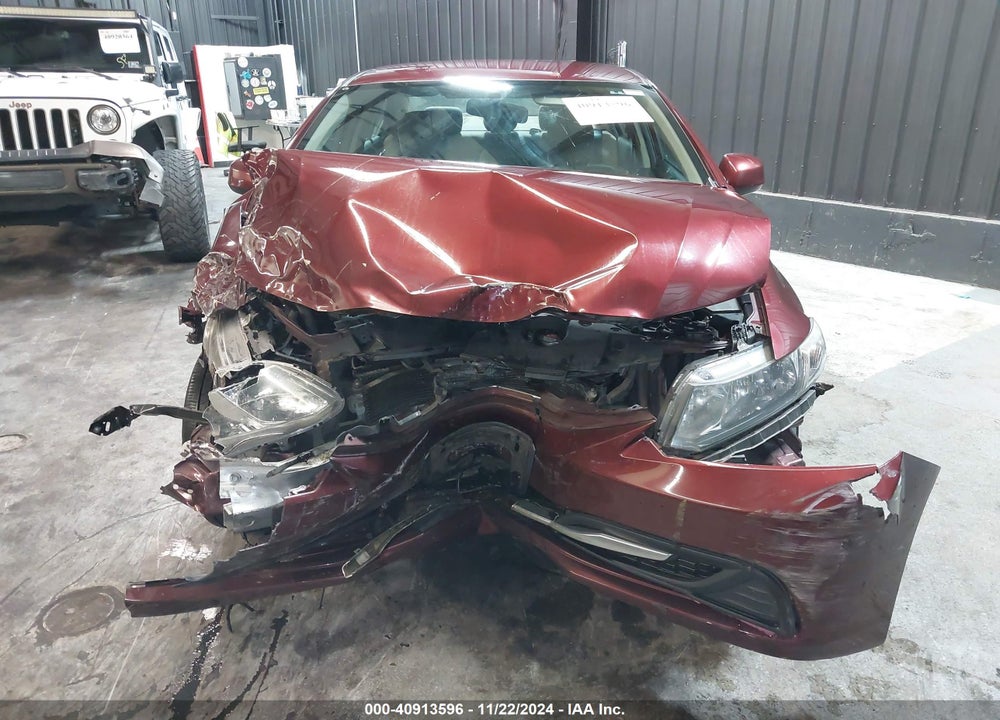 2013 HONDA CIVIC LX VIN: 19XFB2F56DE280801