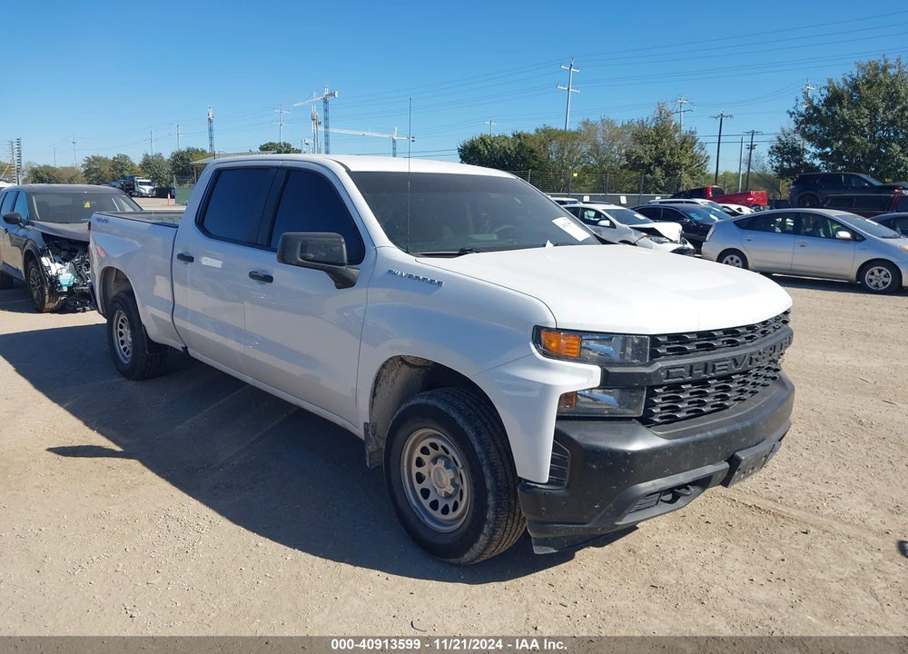 2020 CHEVROLET SILVERADO 1500 4WD STANDARD BED WT VIN: 3GCPYAEH2LG169951