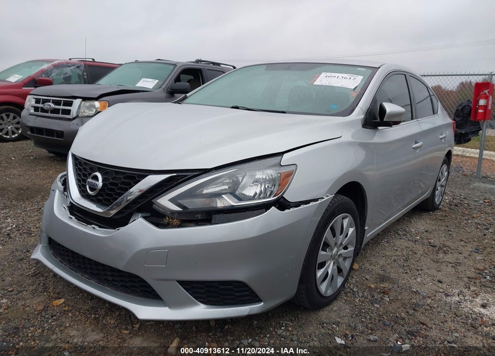 2017 NISSAN SENTRA SV VIN: 3N1AB7AP9HY319369
